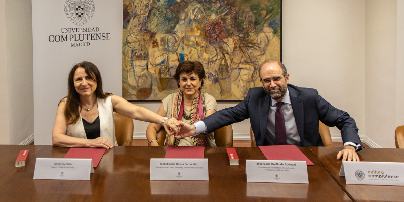 Firmado el Acuerdo Marco de colaboración entre la Universidad Complutense de Madrid y la Casa de Velázquez